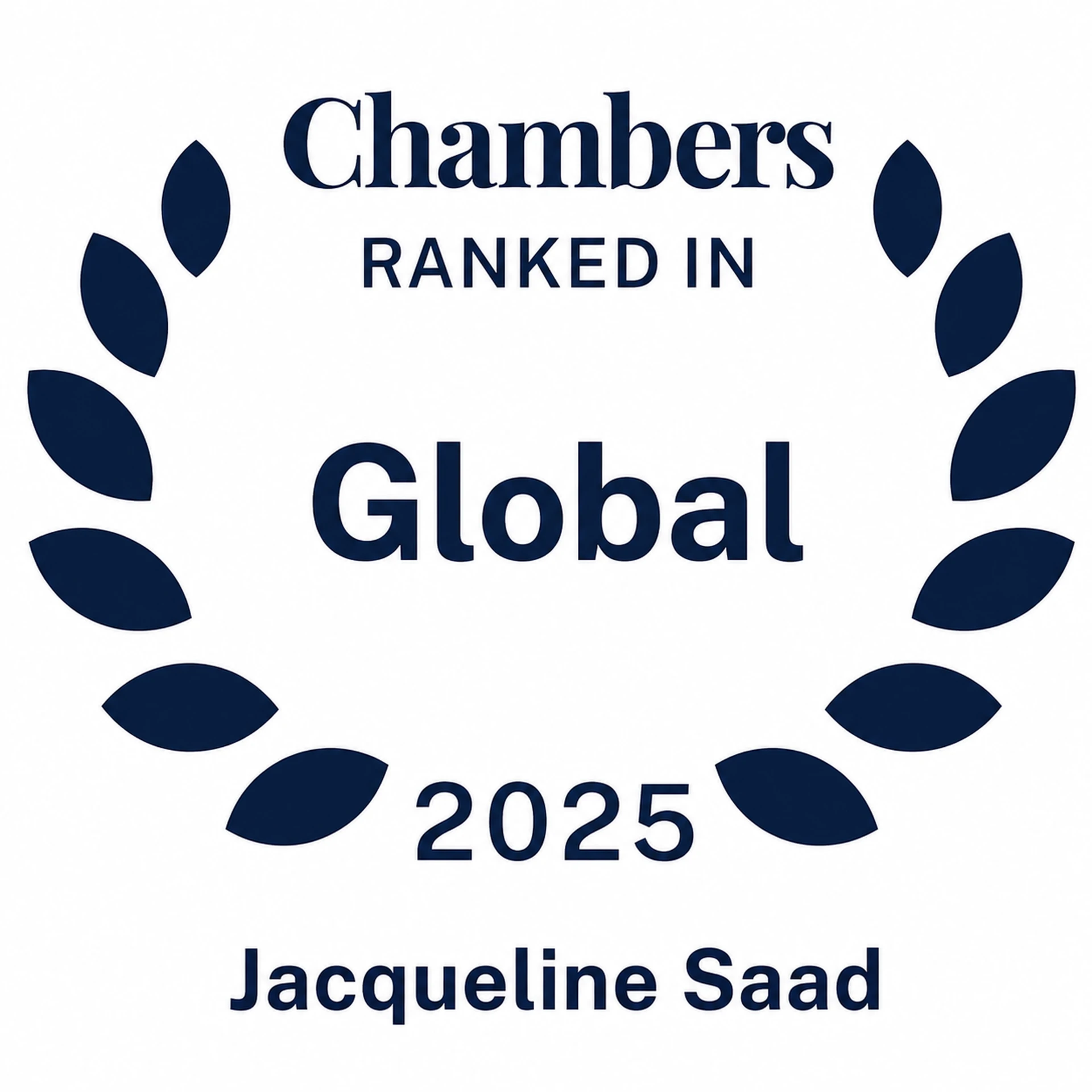 Chambers Global 2025 — Ranked